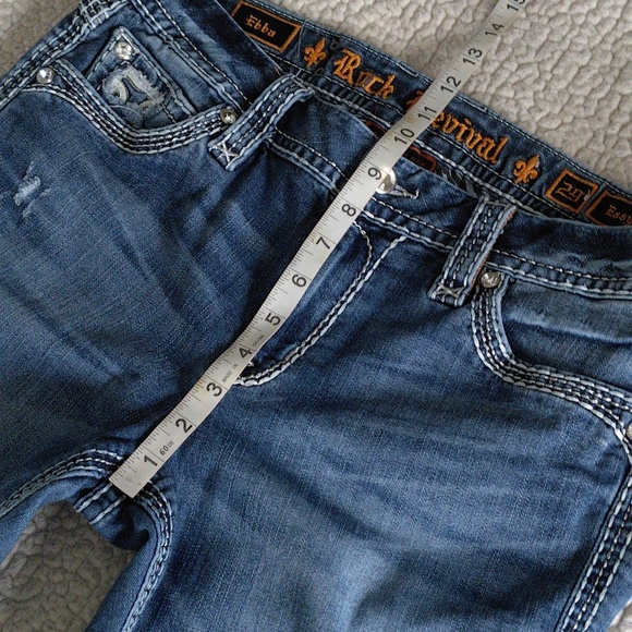 Rock Revival Size 29 Ebba Easy Crop Jeans - Picture 12 of 16